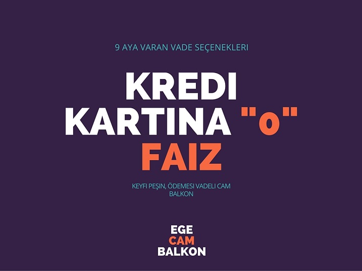 kredi kartına sıfır faiz ile taksit